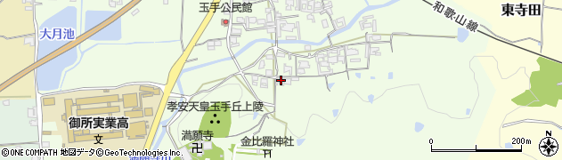 奈良県御所市玉手499周辺の地図