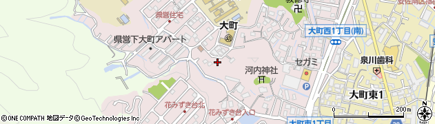 広島県広島市安佐南区大町西周辺の地図