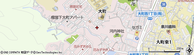 広島県広島市安佐南区大町西周辺の地図