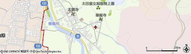 奈良県高市郡高取町車木292-2周辺の地図