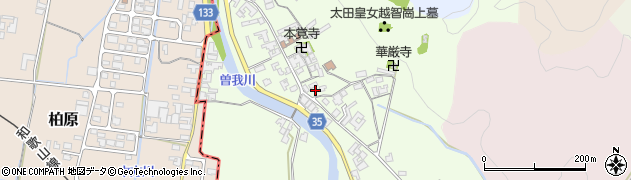 奈良県高市郡高取町車木251周辺の地図
