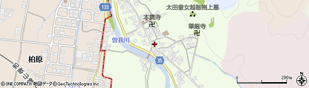 奈良県高市郡高取町車木250周辺の地図