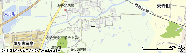 奈良県御所市玉手544周辺の地図