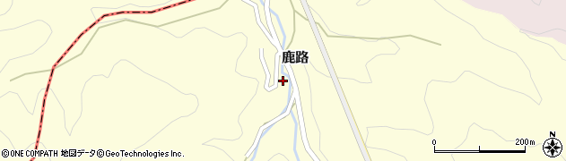 奈良県桜井市鹿路148周辺の地図