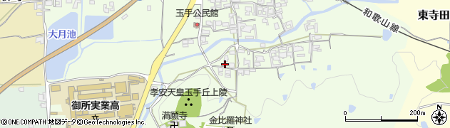 奈良県御所市玉手488周辺の地図