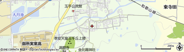 奈良県御所市玉手486周辺の地図