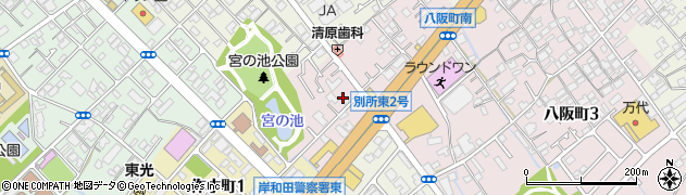 株式会社三優周辺の地図