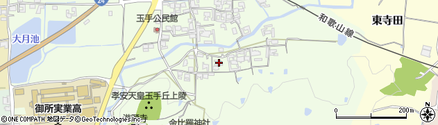 奈良県御所市玉手483周辺の地図