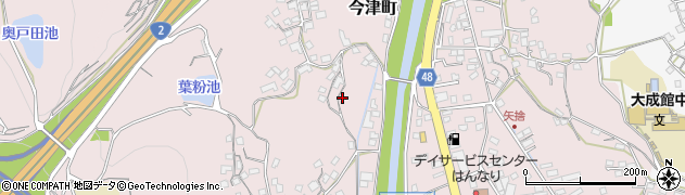 長波公園周辺の地図
