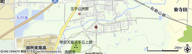 奈良県御所市玉手487周辺の地図