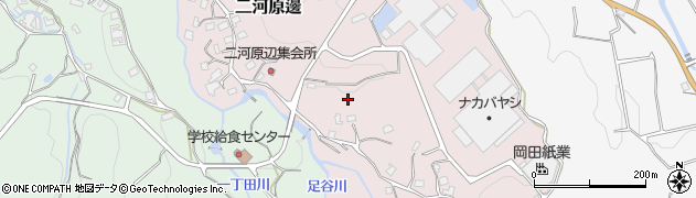 大阪府千早赤阪村（南河内郡）二河原邊周辺の地図