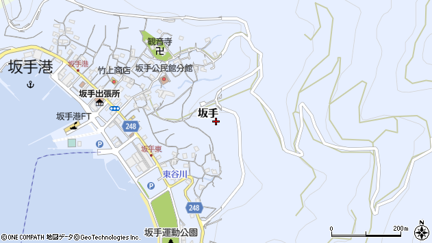 〒761-4425 香川県小豆郡小豆島町坂手の地図