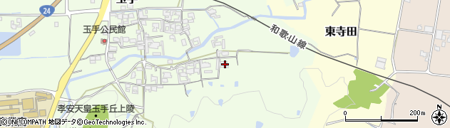 奈良県御所市玉手561周辺の地図