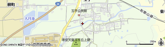 奈良県御所市玉手247周辺の地図