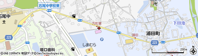 大阪府和泉市万町59周辺の地図