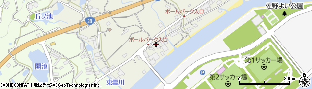 兵庫県淡路市佐野2652周辺の地図