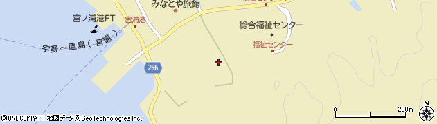 香川県香川郡直島町2018周辺の地図