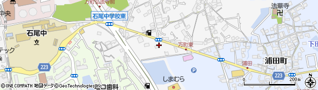 大阪府和泉市万町81周辺の地図
