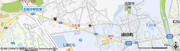 大阪府和泉市万町50周辺の地図