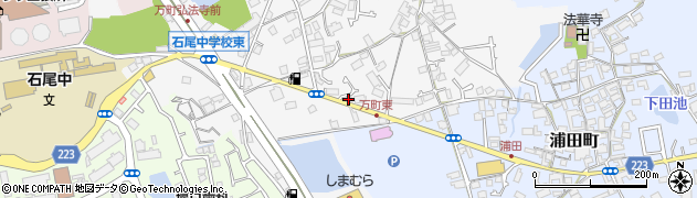 大阪府和泉市万町61周辺の地図
