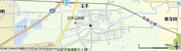 奈良県御所市玉手235周辺の地図