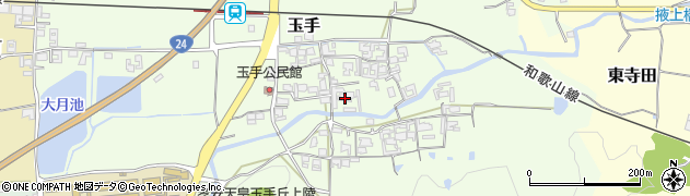奈良県御所市玉手231周辺の地図