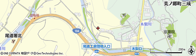 広島県尾道市美ノ郷町白江65周辺の地図