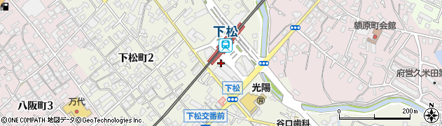 下松駅前公園周辺の地図