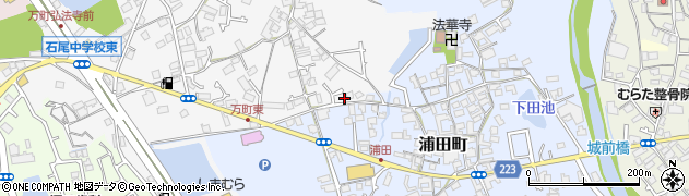 大阪府和泉市万町9周辺の地図