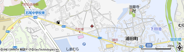 大阪府和泉市万町49周辺の地図