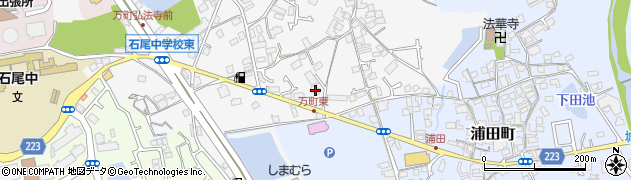 大阪府和泉市万町57周辺の地図