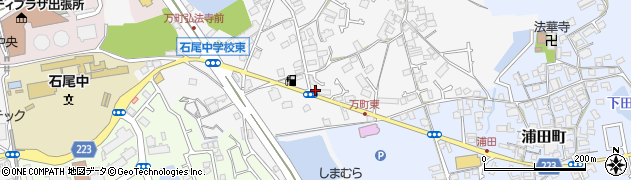 大阪府和泉市万町76周辺の地図