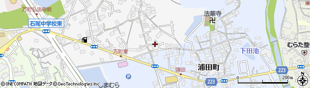 大阪府和泉市万町5周辺の地図