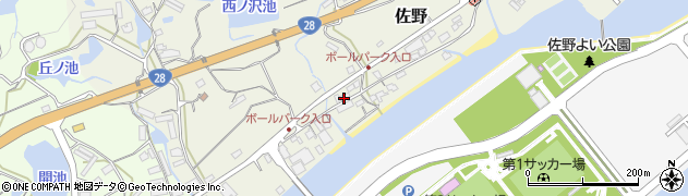 兵庫県淡路市佐野2554周辺の地図