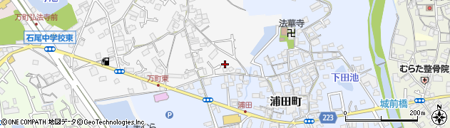 大阪府和泉市万町6周辺の地図
