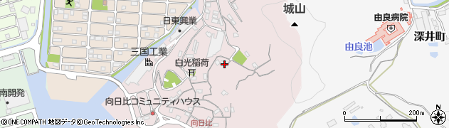 岡山県玉野市向日比周辺の地図