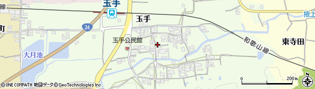 奈良県御所市玉手233周辺の地図