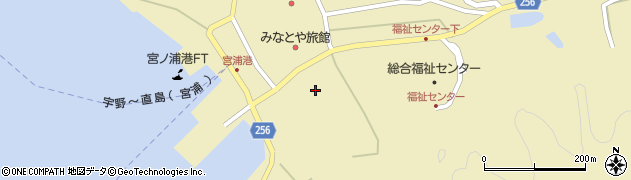 香川県香川郡直島町3699-21周辺の地図