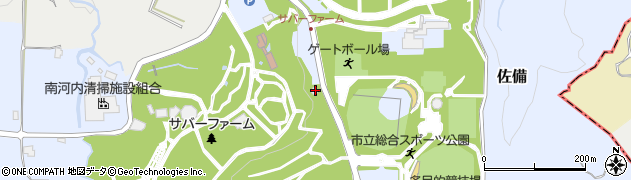 大阪府富田林市甘南備2432周辺の地図
