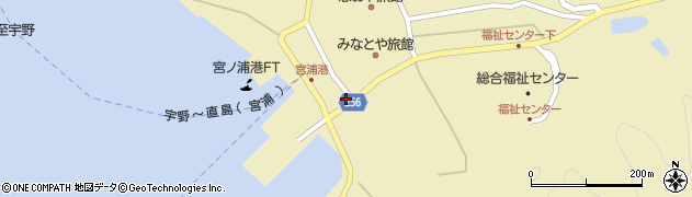 香川県香川郡直島町3776-3周辺の地図