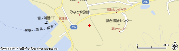 香川県香川郡直島町3699-13周辺の地図