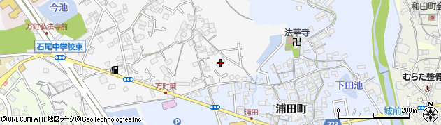 大阪府和泉市万町7周辺の地図