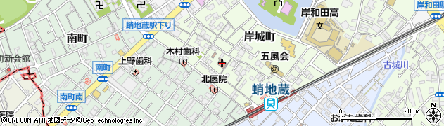 岸和田労働基準監督署　安全衛生周辺の地図