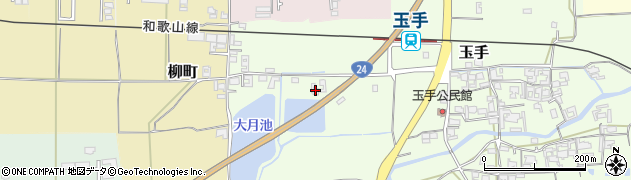 奈良県御所市玉手172周辺の地図