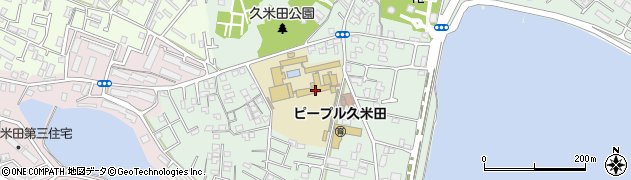 岸和田市立久米田中学校周辺の地図