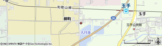 奈良県御所市玉手160周辺の地図