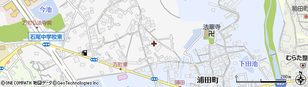 大阪府和泉市万町4周辺の地図