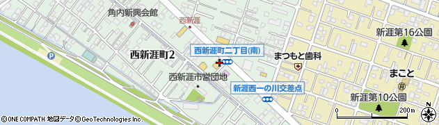 セカンドストリート　福山西新涯店周辺の地図