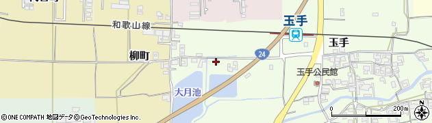 奈良県御所市玉手169周辺の地図