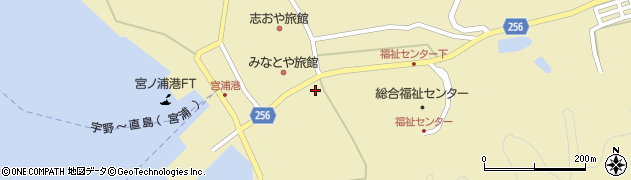 香川県香川郡直島町4054周辺の地図